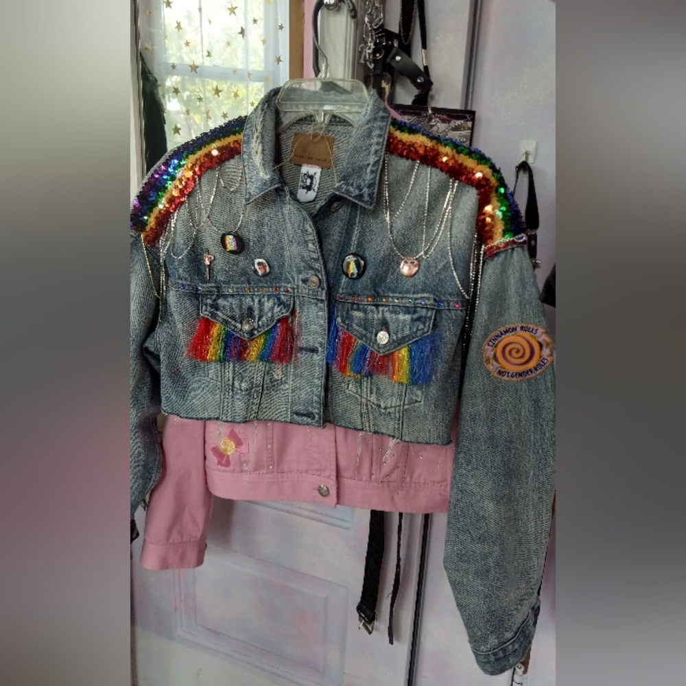 Rage Against the Sewing Machine custom OOAK works-in-progress! Like 2 follow! - Picture 8 of 16